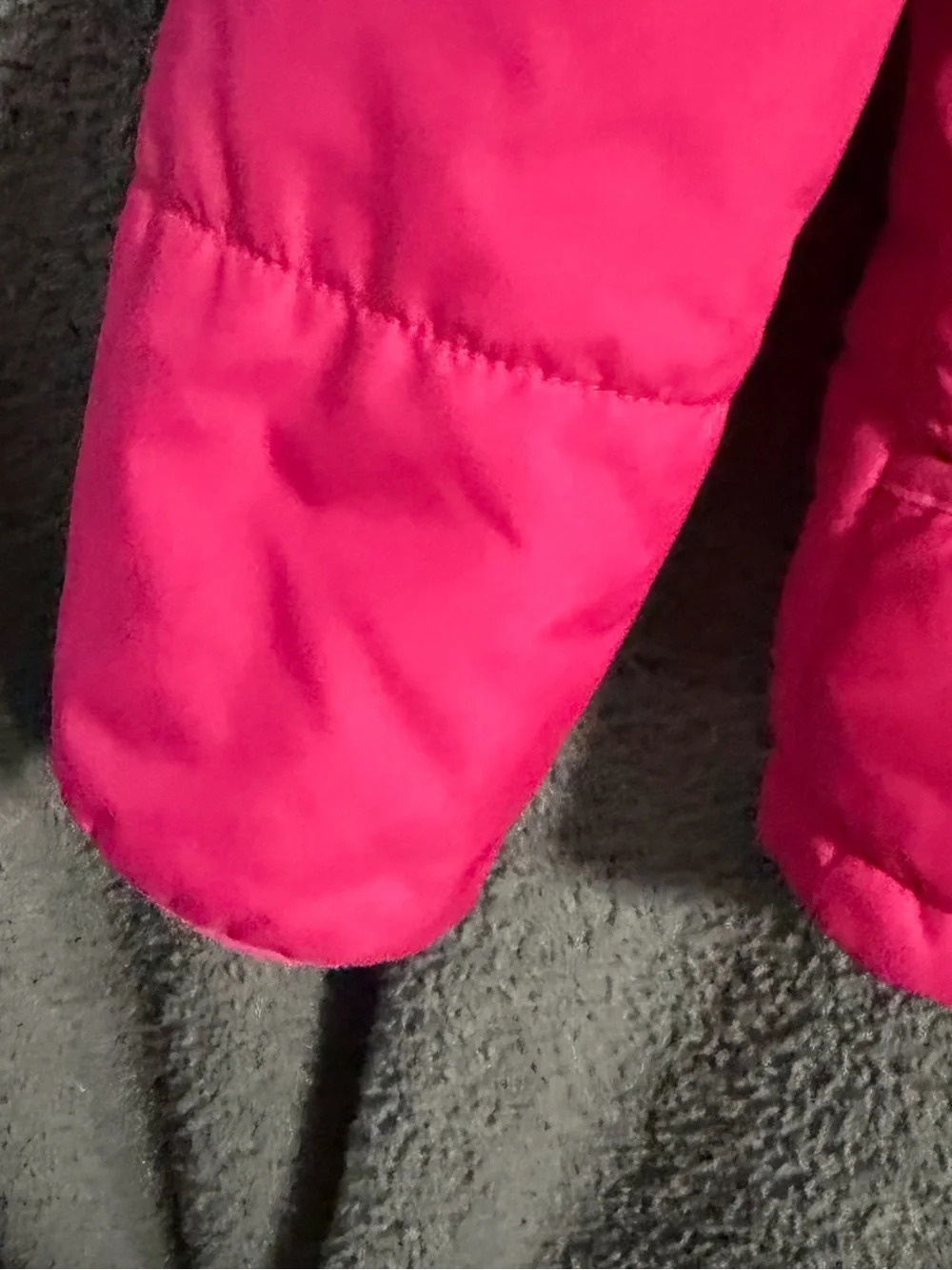 The North Face Girls' Pink Reversible Hooded Jacket